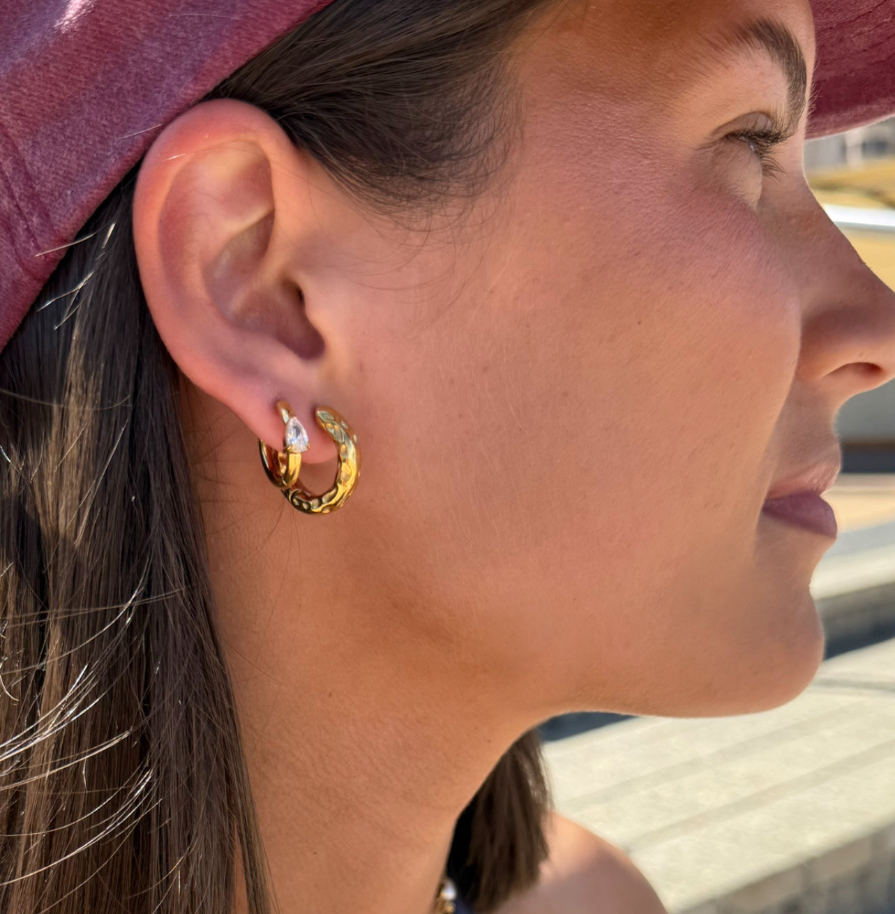 Assist Hoop Earrings