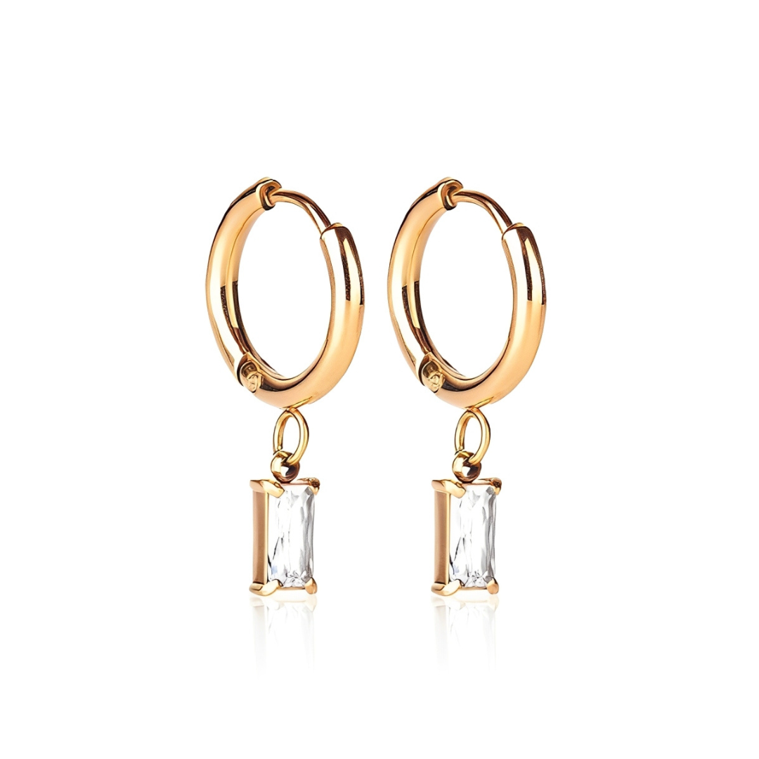 Luxe Gold Drop Earrings - Ever Jewellery 