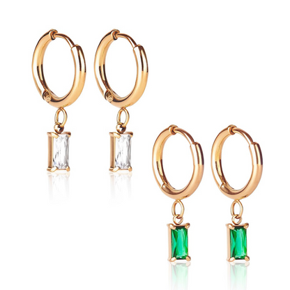 Luxe Drop Gold Earrings Bundle