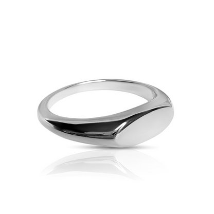 Madison Silver Signet Ring - Ever Jewellery 