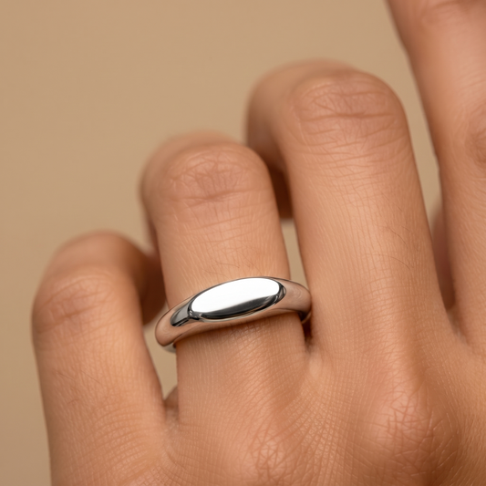 Madison Silver Signet Ring - Ever Jewellery 