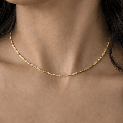Perform Gold Necklace - Ever Jewellery 