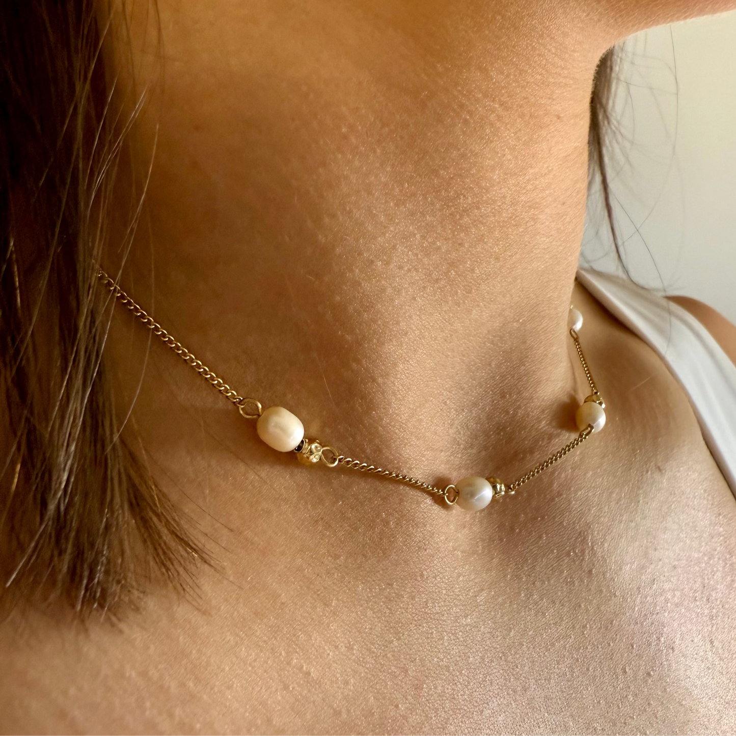 Off Court Pearl Necklace - Ever Jewellery 