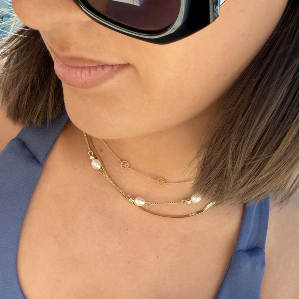 Off Court Pearl Necklace - Ever Jewellery 