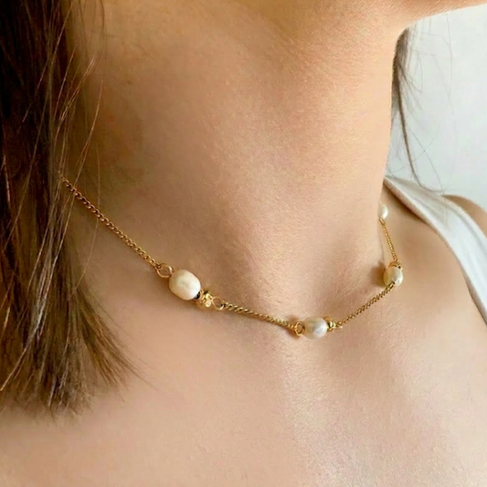 Off Court Pearl Necklace - Ever Jewellery 