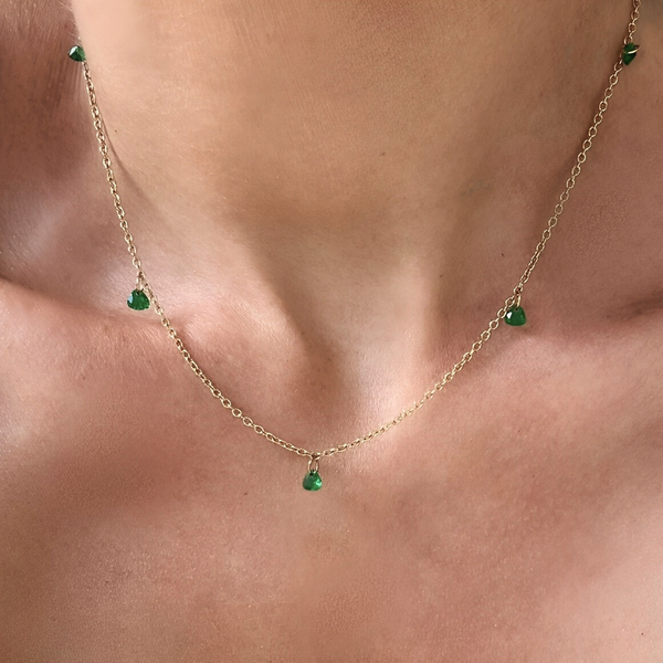 Off Duty Emerald Necklace - Ever Jewellery 