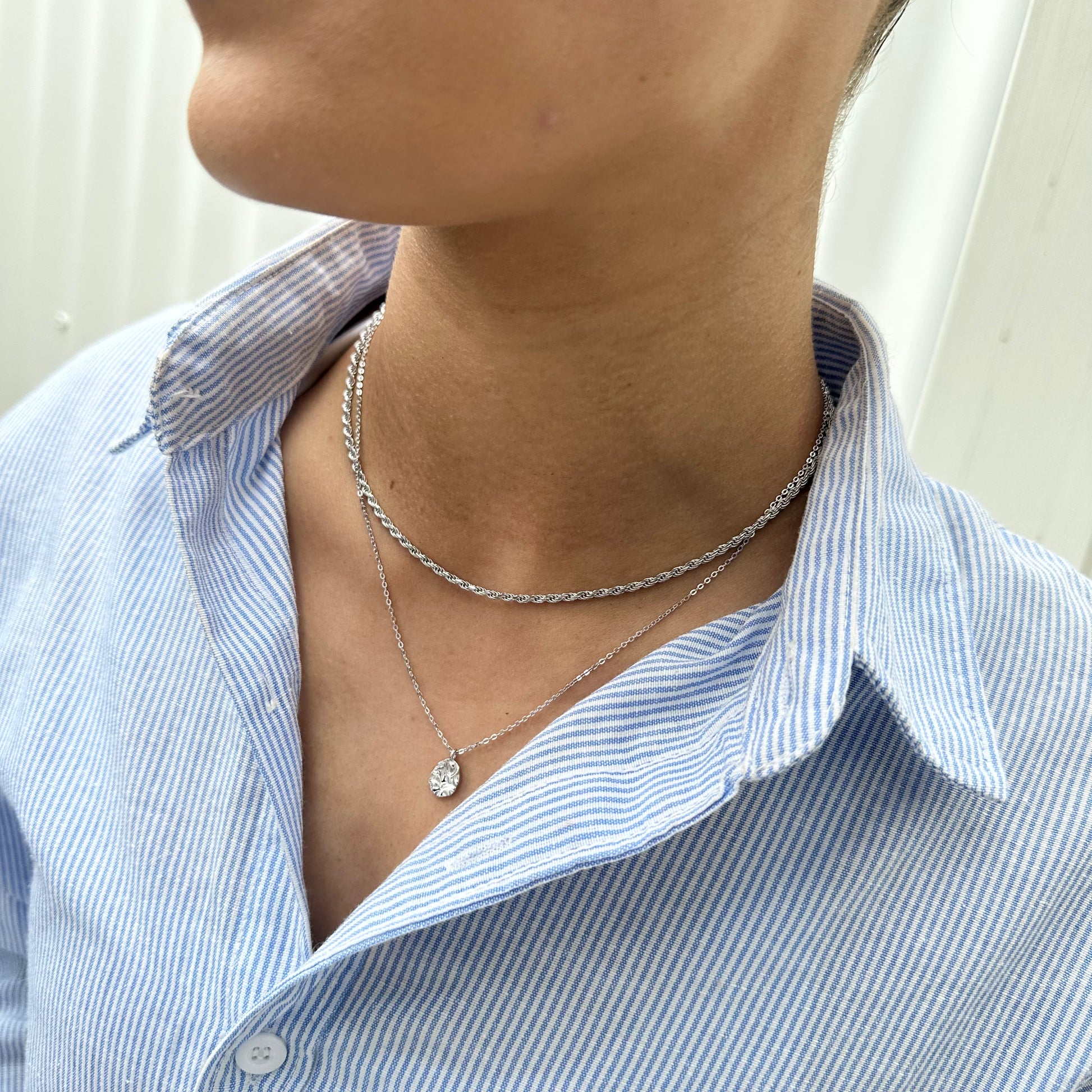 Perform Silver Necklace - Ever Jewellery 