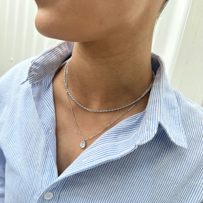 Perform Silver Necklace - Ever Jewellery 