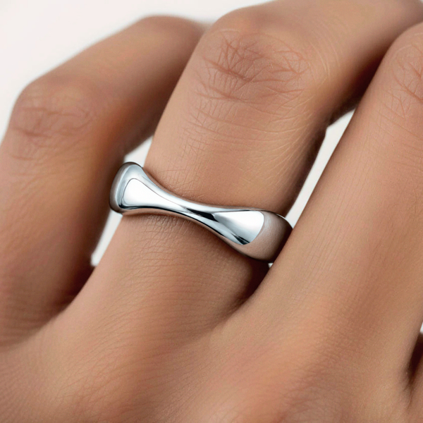 Point Break Silver Ring - Ever Jewellery 