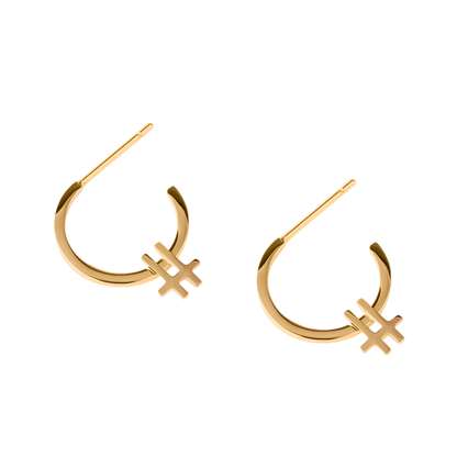 Baseline Gold Hoop Earrings