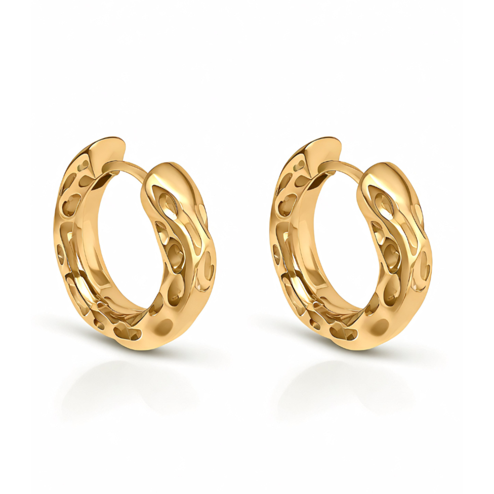 Assist Hoop Earrings - Ever Jewellery 