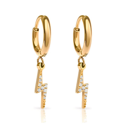 Sprint Huggie Earrings