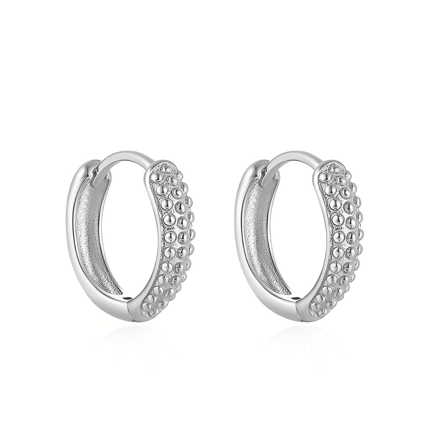 Rebound Huggie Earrings