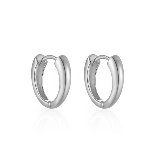 rematch-silver-huggie-earrings-tapered-product-shot-ever-jewellery