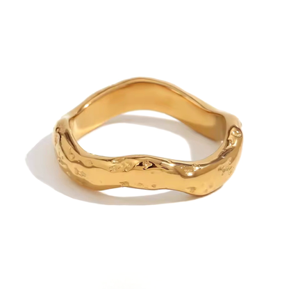 Ripple Gold Ring