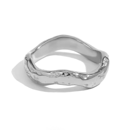 Ripple Silver Ring