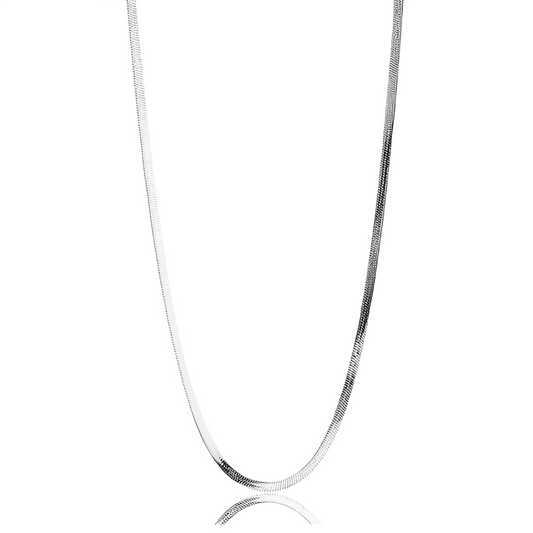 Sidewalk Silver Necklace