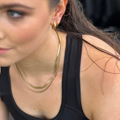 Perform Gold Necklace