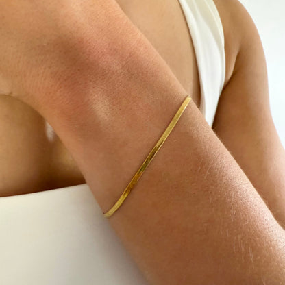 Sidewalk Gold Bracelet - Ever Jewellery 