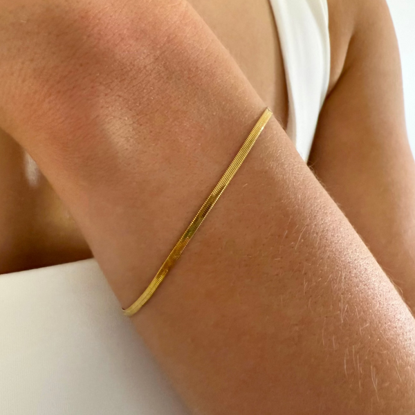 Sidewalk Gold Bracelet - Ever Jewellery 