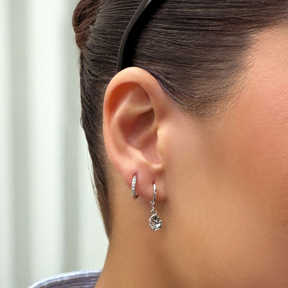 Transition Sleeper Silver Earrings - Ever Jewellery 
