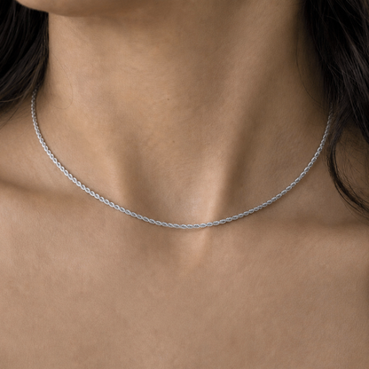 Perform Silver Necklace - Ever Jewellery 