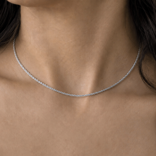 Perform Silver Necklace