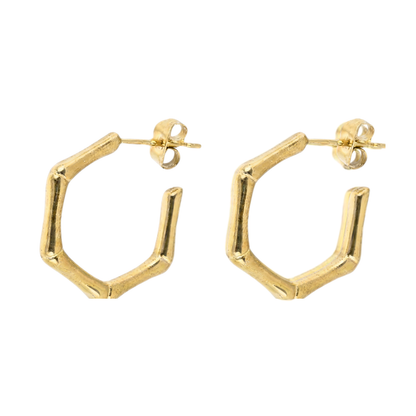 Static Hoop Earrings