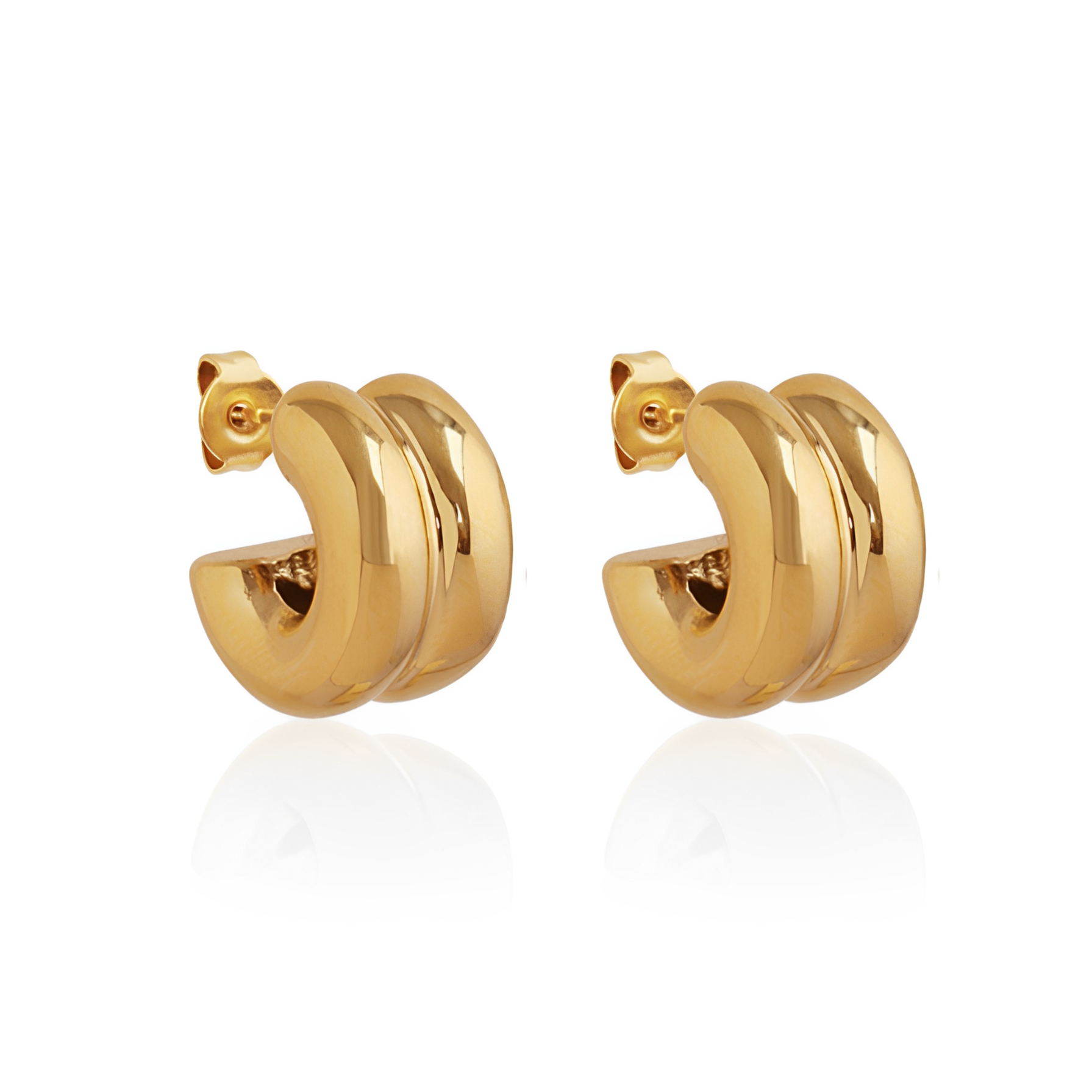 Tempo Hoop Earrings - Ever Jewellery 