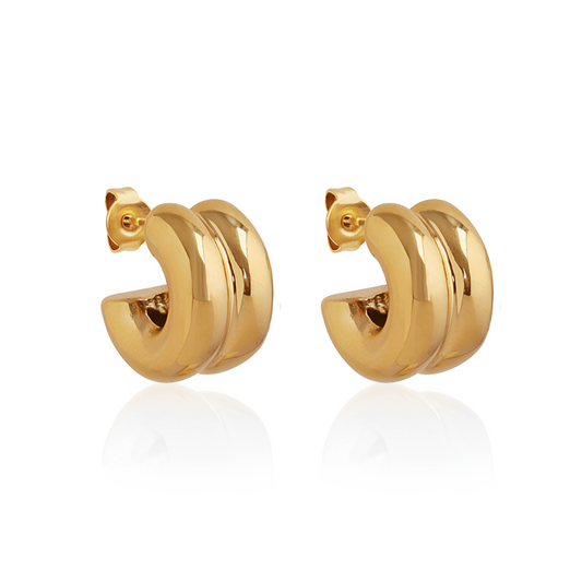 Tempo Hoop Earrings - Ever Jewellery 