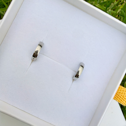 trackside-silver-huggie-earrings-minimalist-silver-hoops-in-gift-box-fronton-ever-jewellery