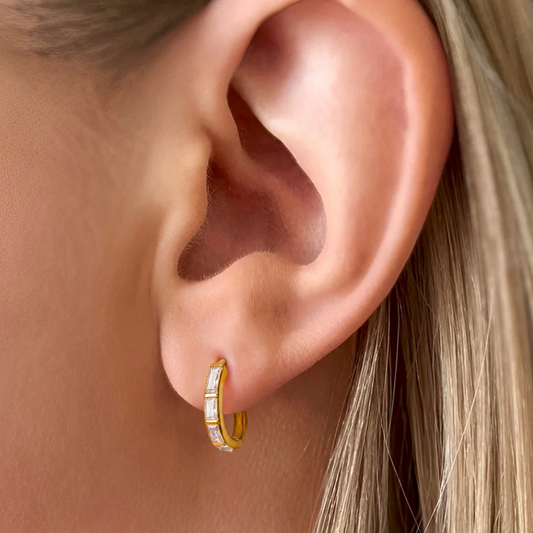 Undefeated Hoop Earrings
