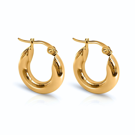 Hustle Hoop Earrings - Small - Ever Jewellery 