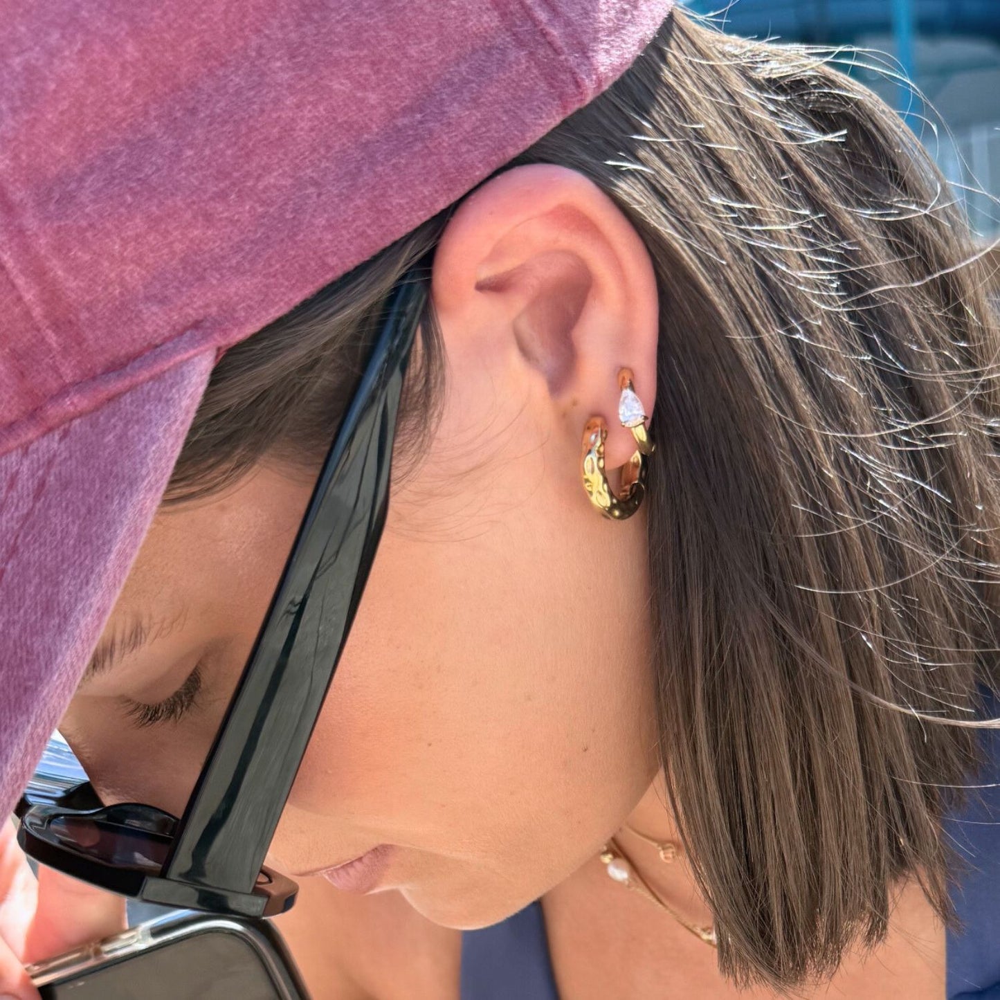 Assist Hoop Earrings