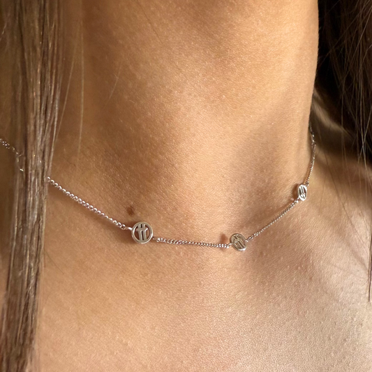 Game Day Silver Necklace