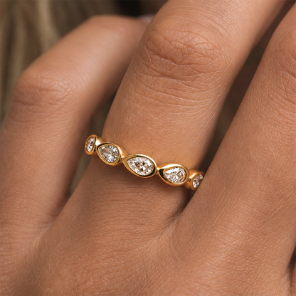 Cascade Gold Ring
