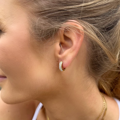 Gravitate Gold Hoop Earrings