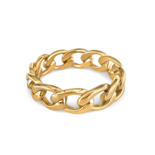 Grind Gold Ring - Ever Jewellery 