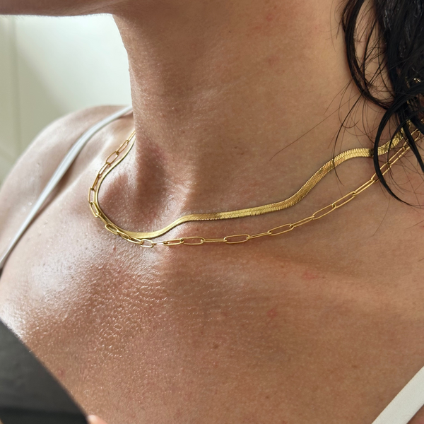 Laneway Necklace styled solo – sporty and minimal, made to move