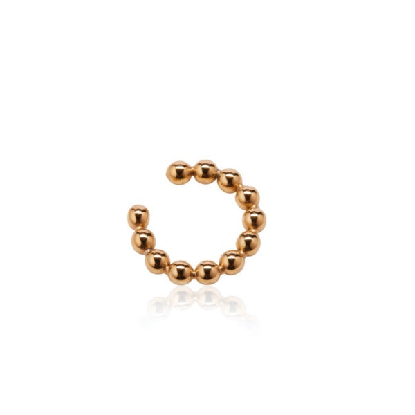 Switch Gold Ear Cuff - Ever Jewellery 
